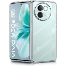 Magicool Vivo V30E Kılıf Lüx Şeffaf Silikon