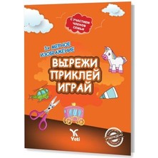 Lisinya Rusça Kes Yapıştır Oyna Kitabı 1