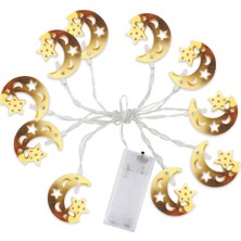 Lisinya Ramazan Temalı Pilli LED Gün Işığı 2mt Dekarasyon