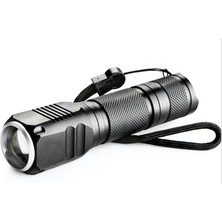 Magicool F-82 T6 LED Zoomlu 2000 Lm Yüksek Işık Şarjlı El Feneri