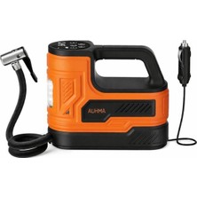 Blackbird Game Center Auhma A7788 Dijital Ekranlı Taşınabilir Araç Lastik Hava Kompresörü - 150 Psı - 12V Çakmaklık Girişli