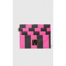 Lisinya Kadın Kartlık Siyah Fuşya