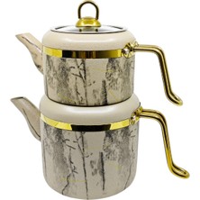 Pak Home Granit Kaplama Çaydanlık Takımı 8014