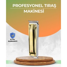 Berber Tipi Saç Sakal Kesme Makinesi USB Şarjlı Sessiz Motorlu - Lisinya