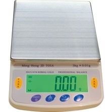 Diamond Dijital Göstergeli Profesyonel Hassas Kuyumcu Terazi NVZ-1978 DJ602A (3 Kg-0.01) ( Lisinya )