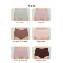 Berrak Toparlayıcı Kadın Pastel Renk Külot 3'lü-Pastel-3xl
