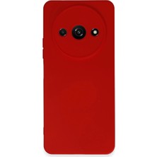 Magicool Xiaomi Redmi A3 4g Kılıf Nano Içi Kadife Silikon - Kırmızı