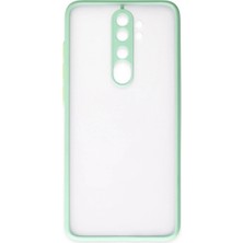 Magicool Xiaomi Redmi Note 8 Pro Kılıf Montreal Silikon Kapak - Turkuaz