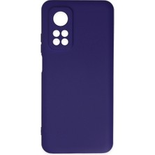 Magicool Xiaomi Mi 10T Kılıf Nano Içi Kadife Silikon - Mor