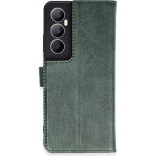 Magicool Realme C65 Kılıf Trend S Plus Kapaklı Kılıf - Yeşil