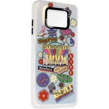 Magicool Xiaomi Pocophone X3 Kılıf Estoril Desenli Kapak - Estoril - 14