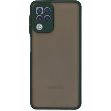 Magicool Samsung Galaxy A22 Kılıf Montreal Silikon Kapak - Yeşil