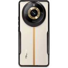 Magicool Realme 11 Pro Kılıf Boyi Silikon Kapak - Siyah