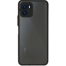 Magicool Vivo Y15S Kılıf Montreal Silikon Kapak - Siyah