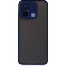 Magicool Xiaomi Redmi 12C Kılıf Montreal Silikon Kapak - Lacivert