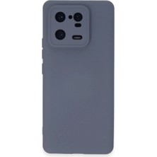 Magicool Xiaomi Mi 13 Pro Kılıf Nano Içi Kadife Silikon - Gri