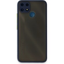 Magicool Realme C25 Kılıf Montreal Silikon Kapak - Lacivert