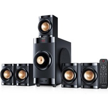 Braventa Collection MD-381BT 5+1 Usb+Sd+Fm Destekli Multimedia Kumandalı Bluetooth Speaker (Tv Bağlanır Sinema Ses Siste