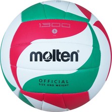 Braventa Collection Molten Voleybol Topu V5M1300 Yeşil Kırmıızı Ebat