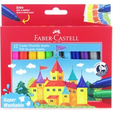 Lisinya Keçeli Kalem Jumbo 12 Li