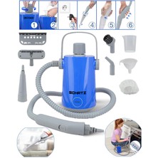 Schatz 1000W Easyfix Series Profesyonel Buharlı Temizleyici Buharlı Temizlik Makinesi Mavi M1000ESY