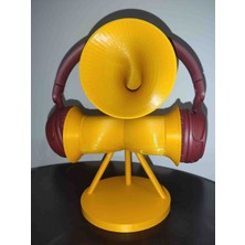 Gramafon Kulaklık Standı
