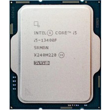 Intel Core I5 13400F Tray 2.5ghz (Turbo 4.48GHZ) 20MB Cache LGA1700 13.nesil Kutusuz Işlemci