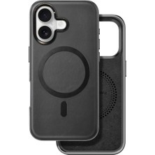 Magicool Venco Iphone 16 Puskas Magsafe Kapak - Siyah