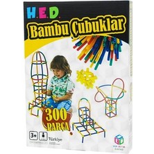 Hed 333 300 Parça Bambu Çubuklar