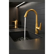 HT Prima Gizli Spiralli Şık Eviye Mutfak Bataryası Çekilebilir Başlık