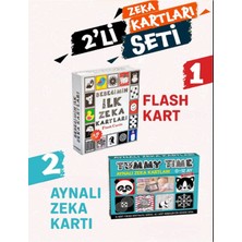 Feyza Design Tummy Time ve Ilk Zeka Kartları 2'li Eğitici Set