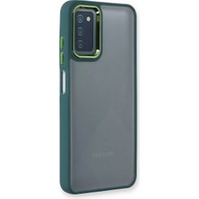Magicool Samsung Galaxy A03S Kılıf Dora Kapak - Haki Yeşil