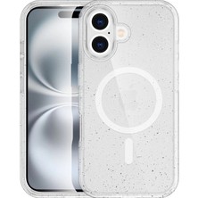 Magicool Iphone 16 Plus Kılıf  Magsafe Kapak - Şeffaf