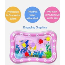 Feyza Design Şişirilebilir Mavi Kedi Oyun ve Aktivite Matı