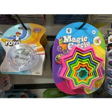 Feyza Design Yoyo ve Magic Cırcıe Zeka Oyunu Seti - Eğitici Çocuk Oyuncakları