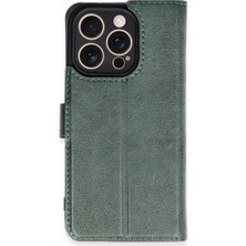 Magicool Iphone 16 Pro Kılıf Trend S Plus Kapaklı Kılıf - Yeşil