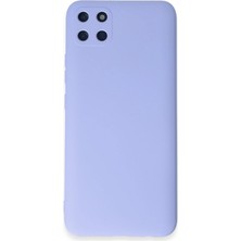 Magicool Realme C11 Kılıf Nano Içi Kadife Silikon - Lila