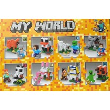 King Toys My World Parça Blok Seti 4ADET Mini Kutu