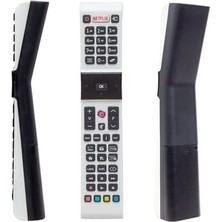 Genel Profilo RCA49130 - Vestel Smart – Sanyo - Jvc Netflix Tuşlu Beyaz Yazısız LCD LED Tv Kumanda