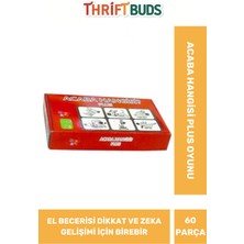 Feyza Design 60 Kartlı Zeka Geliştirici Eğitici Oyun Çocuklar Için