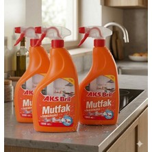 Aks Bril Mutfak Temizleyivi 1000 ml 3 Adet
