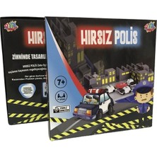 Feyza Design Hırsız Polis Road Block Zeka Oyunu - 5 Kişilik, 6+ Yaş
