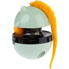 Feyza Design Kedi Zeka Oyuncakları Tumbler Atıştırmalık Oyuncağı - Turuncu