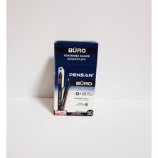 Kuzgun Ticaret Tükenmez Kalem Pensan 2270 1mm Siyah 50`li - 1111575-20251919