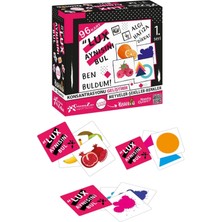 Feyza Design Pembe Meyve Şekilleri ve Renkleri Akıl Oyunu - 3+ Yaş