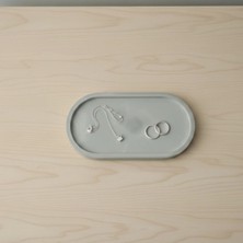 Fiyera Home Beton Gri Altlık Mini Tepsi