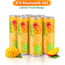 Laimon Fresh Mango Aromalı Içecek 330 ml x 6 Adet
