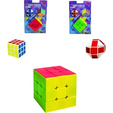 Feyza Design Mini Magic Cube ve Snake Eğitici Oyuncak Seti 3+ Yaş