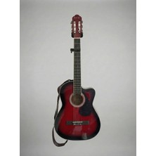 Salvador YNK2003C 4/4 Klasik Gitar Kesik Kasa Cutaway Sap Ayarlı (Pedli Kılıf, Kapo, Pickguard, Gitar Askısı)