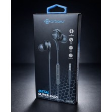 NKCBK Gaming Kulak Içi Kulaklık – Demir Başlık, Güçlü Stereo Ses Arbaks ARB-706